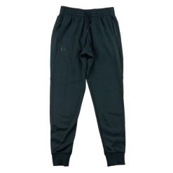 Second life - Spodnie dresowe męskie luźne czarne - Stan bardzo dobry. Czarne spodnie sportowe męskie Under Armour, l, bez wzorów, z dresówki, na fitness i siłownię. Za 106.46 zł.