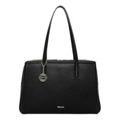 Tamaris Torebka Shopper TAS Kim Torby na zakupy 1 ct Damski. Torby na ramię damskie Tamaris, z aplikacjami, z poliesteru, małe, bez dodatków. Za 317.99 zł.