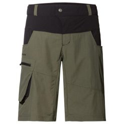 Krótki VAUDE Qimsa. Zielone koszulki sportowe damskie Vaude, bez wzorów, rowerowe. Za 492.70 zł.