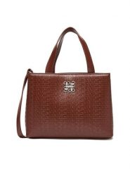 Nine West Torebka CEO-HAMPSHIRE-II-LDA8175 Brązowy. Brązowe torebki do ręki damskie Nine West, bez wzorów, z materiału, bez dodatków. Za 219.99 zł.