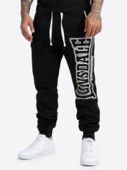 Spodnie do biegania Lonsdale Marldon. Czarne spodnie sportowe męskie Lonsdale, xl, bez wzorów, z dresówki, do biegania. Za 213.00 zł.