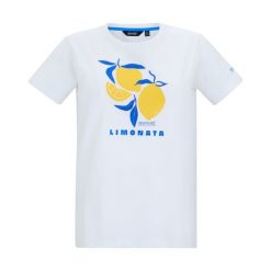 T-shirt Damski Cytrynowa Filandra VX Limonata. Białe t-shirty damskie Regatta, bez wzorów, casualowe, bez kołnierzyka. Za 67.99 zł.