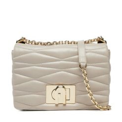 Torebka Furla. Brązowe torebki do ręki damskie Furla, bez wzorów, bez dodatków. Za 1,209.00 zł.
