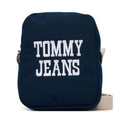 Saszetka Tommy Jeans. Niebieskie saszetki męskie Tommy Jeans, z jeansu, młodzieżowe, małe. Za 329.99 zł.