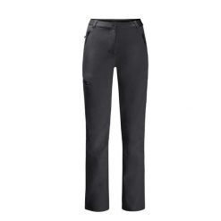 Spodnie softshell damskie Jack Wolfskin Geigelstein. Czarne spodnie materiałowe damskie Jack Wolfskin, m, bez wzorów, z softshellu. Za 359.99 zł.