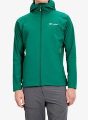Kurtka softshell męska Berghaus Ridge Roamer Lite Jkt. Zielone kurtki męskie Berghaus, l, bez wzorów, z materiału, bez kaptura. Za 637.99 zł.