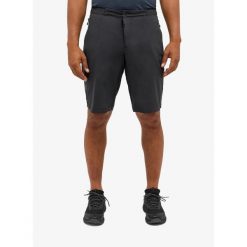 Spodenki turystyczne męskie Haglofs L.I.M Fuse II Shorts. Czarne krótkie spodenki sportowe męskie Haglöfs, l, bez wzorów, trekkingowe. Za 214.99 zł.