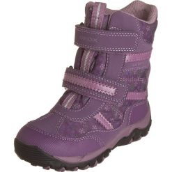 Botki zimowe "Alaska" w kolorze fioletowym. Fioletowe botki dziewczęce marki Geox Kids, z gumy. W wyprzedaży za 185.95 zł.