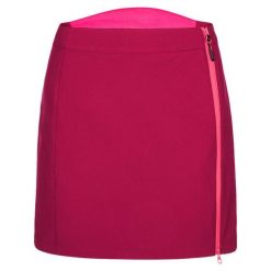 Damska ocieplana spódnica Loap Urkiss w kolorze różowym. Czerwone spódnice damskie LOOP, na zimę, bez wzorów, z podwyższonym stanem. Za 187.99 zł.