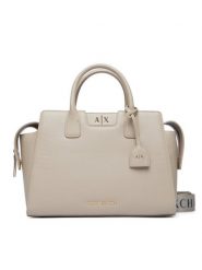 Armani Exchange Torebka XW002158 AF26570 U6208 Beżowy. Brązowe torebki do ręki damskie Armani Exchange, bez wzorów, ze skóry, bez dodatków. Za 704.99 zł.