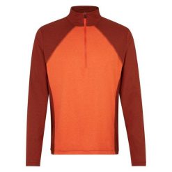 Bluza termoaktywna męska Ziener Jito. Brązowe bluzy męskie Ziener, m, bez wzorów, bez kaptura, narciarskie. Za 214.99 zł.