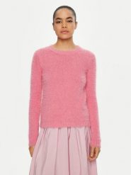 Weekend Max Mara Sweter Arsenio 2515361081 Różowy Regular Fit. Czerwone swetry damskie Weekend Max Mara, xl, bez wzorów, z bawełny, bez kołnierzyka, bez ramiączek, bez kaptura. Za 709.99 zł.