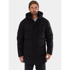 Płaszcz Zimowy Męski Fundango Arctic. Czarne kurtki męskie Fundango, na zimę, m, bez wzorów, z puchu, eleganckie, bez kaptura. Za 599.90 zł.