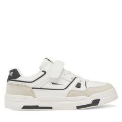 Sneakersy Sprandi. Białe trampki i tenisówki chłopięce Sprandi, bez wzorów, bez zapięcia. Za 99.99 zł.