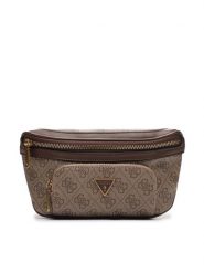 Guess Nerka Vezzola Smart Mini Bags HMEVZL P3231 Beżowy. Brązowe saszetki męskie Guess, ze skóry. Za 239.99 zł.