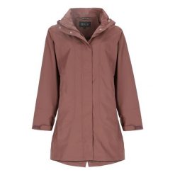 Parka dla kobiet Pro-X Elements Clarissa. Czerwone parki damskie PRO-X ELEMENTS, m, bez wzorów, z materiału, z kapturem. Za 514.40 zł.