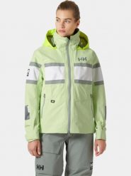 Kurtka Żeglarska Damska Helly Hansen Salt Original. Zielone kurtki damskie Helly Hansen, m, bez wzorów, z materiału, bez kaptura, żeglarskie. Za 1,299.00 zł.