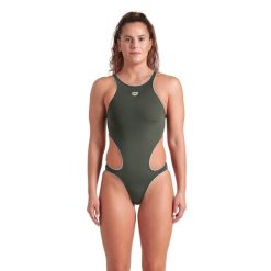 Damski kostium kąpielowy 1-częściowy Arena One Next. Białe kostiumy jednoczęściowe damskie Arena, s, bez wzorów, sportowe, do pływania. Za 275.00 zł.