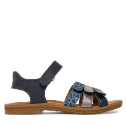 Sandały Primigi. Niebieskie sandały dziewczęce Primigi, bez zapięcia. Za 209.99 zł.