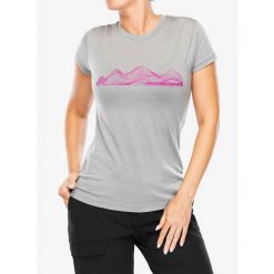 Koszulka damska Sensor Merino Active PT Tee S/S. Szare koszulki sportowe damskie Sensor, s, bez wzorów, bez kołnierzyka, bez ramiączek. Za 277.99 zł.