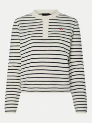 Pieces Sweter Senna 17156406 Écru Regular Fit. Swetry damskie Pieces, xl, bez wzorów, z syntetyku, bez kołnierzyka, bez ramiączek, bez kaptura. Za 109.99 zł.