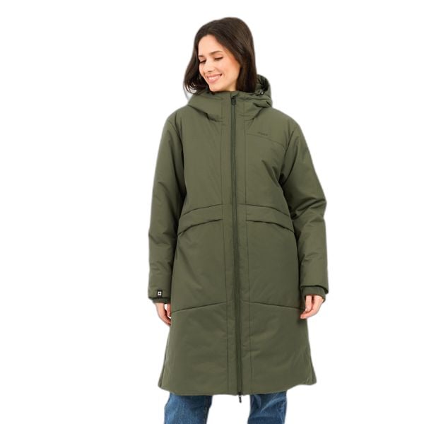 Damska kurtka puchowa Protest Pipit. Zielone kurtki damskie Protest, na zimę, bez wzorów, z puchu, bez kaptura. Za 812.00 zł.