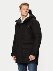 Timberland Parka Willmington TB0A6YCP Czarny Regular Fit. Czarne parki męskie Timberland, m, bez wzorów, z bawełny, bez kaptura. Za 1,279.00 zł.