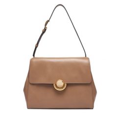 Torebka Furla. Brązowe torebki do ręki damskie Furla, bez wzorów, klasyczne, bez dodatków. Za 1,979.00 zł.