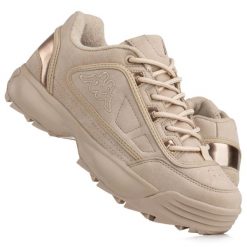 Buty damskie do chodzenia Kappa RAVE GC. Brązowe obuwie sportowe damskie Kappa, bez wzorów, trekkingowe. Za 179.00 zł.