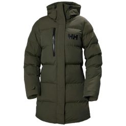 Parka damska Helly Hansen adore puffy. Zielone kurtki damskie Helly Hansen, na zimę, xl, bez wzorów, z puchu, bez kaptura. Za 1,209.15 zł.