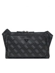 Guess Saszetka HMMILO P5214 Czarny. Czarne saszetki męskie Guess, z tworzywa sztucznego. Za 249.99 zł.