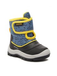 Geox Śniegowce B Flanfil Boy B Abx B263VE 0CEFU C4K2V M Niebieski. Niebieskie buty zimowe chłopięce Geox, bez wzorów, z materiału, bez zapięcia. Za 299.99 zł.