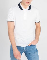 Invicta Koszulka Polo | 4452240 / U | Mężczyzna | Biały. Białe koszulki polo męskie Invicta, l, z aplikacjami, z bawełny, bez ramiączek. W wyprzedaży za 149.00 zł.