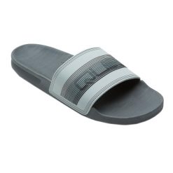 Klapki basenowe męskie Quiksilver Rivi Wordmark Slide. Szare klapki męskie Quiksilver, sportowe. Za 83.99 zł.