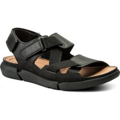 Sandały CLARKS - Trisand Sun 261332927 Black. Czarne sandały męskie Clarks, z materiału. W wyprzedaży za 239.00 zł.