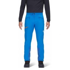 Spodnie trekkingowe męskie Mammut Aenergy SO Pants. Niebieskie spodnie materiałowe męskie Mammut, m, bez wzorów, z elastanu. Za 778.55 zł.
