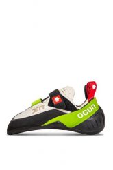 Buty wspinaczkowe damskie Jett Qc. Zielone obuwie sportowe damskie Ocun, bez wzorów, z materiału, wspinaczkowe. Za 450.99 zł.