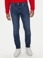 Tommy Jeans Jeansy Scanton DM0DM20187 Granatowy Slim Fit. Niebieskie jeansy męskie Tommy Jeans. Za 459.99 zł.