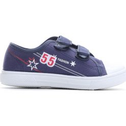 Granatowe Trampki Want You To Know. Niebieskie buty sportowe chłopięce Born2be, z materiału. Za 29.99 zł.