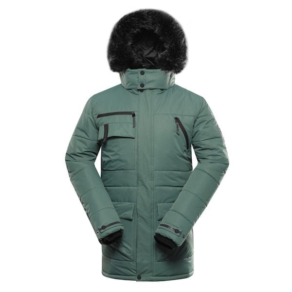 Kurtka męska zimowa wodoodporna Alpine Pro Werd. Zielone kurtki męskie Alpine Pro, na zimę, m, bez wzorów, trekkingowe. W wyprzedaży za 399.00 zł.