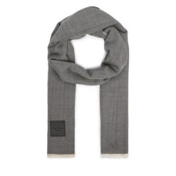 Chusta Weekend Max Mara. Szare szaliki i chusty damskie Weekend Max Mara, bez wzorów. Za 594.99 zł.