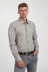 Koszula męska ze wzorem Hansen-W JOOP! JEANS. Koszule męskie JOOP! Jeans, l, bez wzorów, z jeansu, bez kołnierzyka, bez ramiączek. Za 599.00 zł.