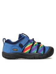 Keen Półbuty Newport H2SHO 1026186 Niebieski. Niebieskie półbuty chłopięce Keen, bez wzorów, ze skóry, bez zapięcia. Za 199.99 zł.