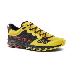 Buty trailowe La Sportiva Helios III. Czarne trekkingi męskie La Sportiva, do biegania. Za 551.75 zł.