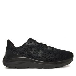 Buty do biegania Under Armour. Czarne buty sportowe męskie Under Armour, bez zapięcia, do biegania. Za 189.99 zł.