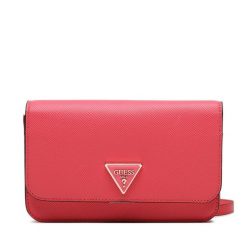 Torebka Guess. Czerwone listonoszki damskie Guess, z aplikacjami, bez dodatków. Za 229.99 zł.