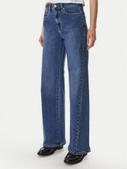 DKNY Jeansy DJ6M4228 Niebieski Wide Leg. Niebieskie jeansy damskie DKNY. Za 629.99 zł.