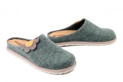 INBLU CS-43 068 zielony, kapcie damskie. Zielone kapcie damskie Inblu, bez wzorów. Za 98.99 zł.