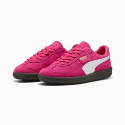 Puma Palermo 39646345. Czerwone obuwie sportowe damskie Puma, bez wzorów, trekkingowe. W wyprzedaży za 239.00 zł.