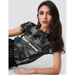 NA-KD T-shirt That Woman - Green. T-shirty damskie marki Camel Active. W wyprzedaży za 36.47 zł.